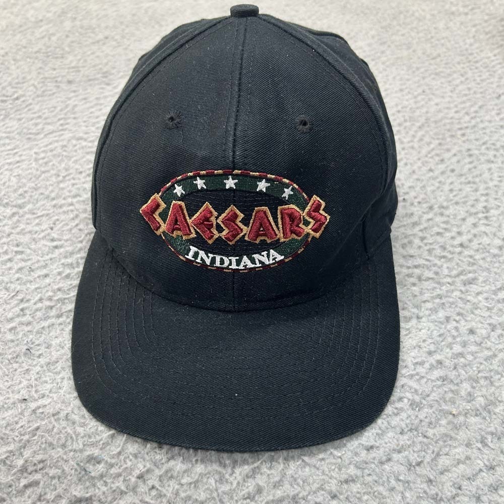 Ceasars Indiana Gambling Hat Cap Mens One Size Strapback Casino Souvenir Boat